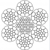 歐標高強度6股鋼絲繩